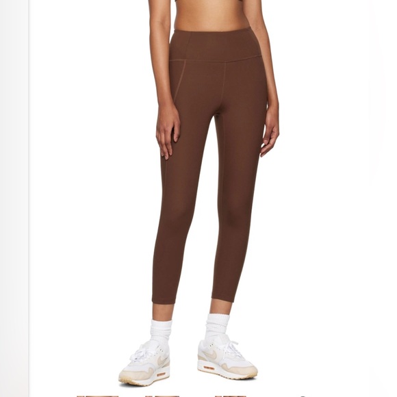 NWT Girlfriend Collective Brown Compressive Leggings XS - Picture 2 of 10
